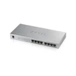 Kép 1/3 - ZYXEL Switch 8x1000Mbps (8xPOE+) Fémházas Asztali, GS1008HP-EU0101F