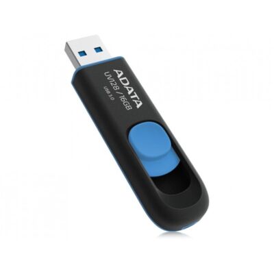 ADATA Pendrive 16GB, UV128 USB 3.1, Fekete-kék