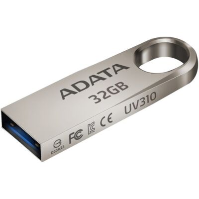 ADATA Pendrive 32GB, UV310 USB 3.2, Szürke