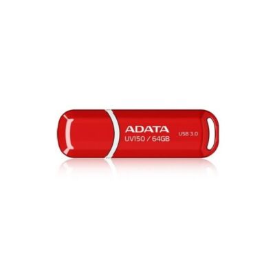 ADATA Pendrive 64GB, UV150 USB 3.1, Piros