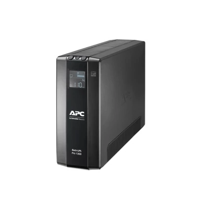 APC Back-UPS Pro BR1300, 1300VA, 780W, 8 Outlets, AVR, LCD Interface, Line-interaktív