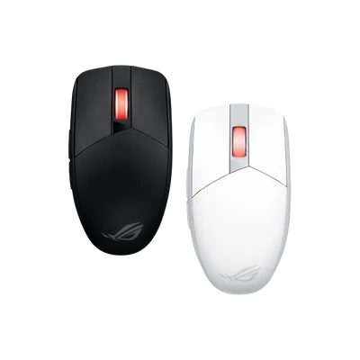ASUS Vezeték Nélküli egér ROG STRIX IMPACT III WIRELESS USB Optikai, Fehér 36000DPI