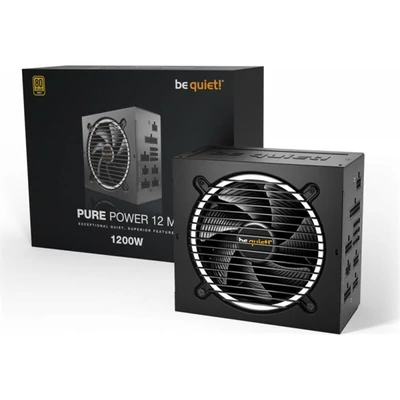 BE QUIET! Tápegység Pure Power 12 1200W, 12cm, 80+ Gold, Aktív PFC
