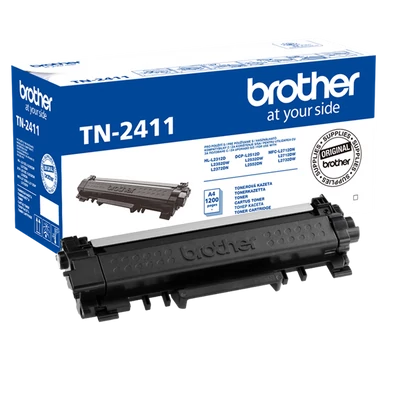 BROTHER Toner TN-2411, Standard - 1200 oldal (ISO/IEC 19752), Fekete