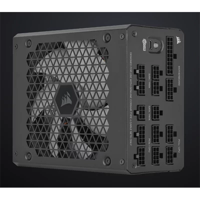 CORSAIR Tápegység Moduláris, HX1000i, 1000W, ATX3.0, PCIe5.0, 14cm, BOX, Platinum