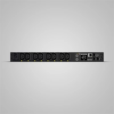 CYBERPOWER PDU, switched RACK, 1U, 12A (UL) 10A (CE). 8x C13