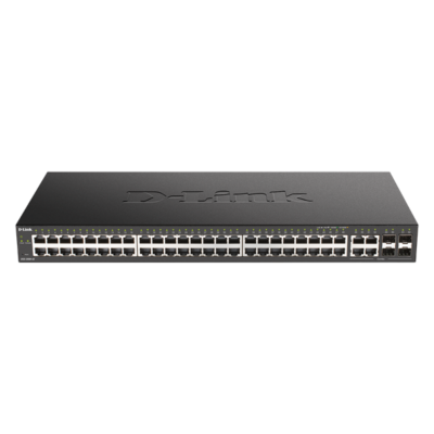 D-LINK Switch 48x1000Mbps + 4xGigabit SFP kombó Fémházas, Menedzselhető, DGS-2000-52