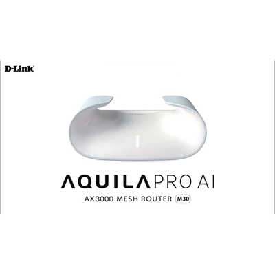 D-LINK Wireless Router Dual Band AX3000 1xWAN(1000Mbps) + 4xLAN(1000Mbps), M30-2/E (2-PACK)