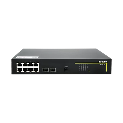 DCN Switch 120W PoE/PoE+ 8x10/100/1000Base-T+ 2x1000Base-X SFP, 120 Watt PoE budget