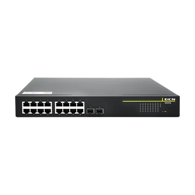 DCN Switch 250W PoE/PoE+ 16x10/100/1000Base-T + 2x100/1000Base-X SFP, 250 Watt PoE budget