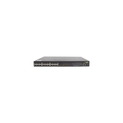 DCN Switch L2 24x 10/100/1000Base-T with PoE+ (200W) + 4x 100/1000Base-X SFP, S4200-28P-PL-SI-R2