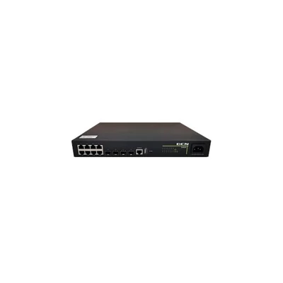 DCN Switch L2 POE 8x 10/100/1000Base-T with PoE+(125W) RJ45 + 4x 1/10GBase-X SFP+, S4600-12X-P-SI