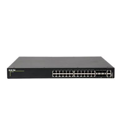 DCN Switch L3 24x 100/1000/2500Base-T RJ45 POE+ (720W) + 6x 1/10GBase-X SFP+, S5750X-24NT6X-SI