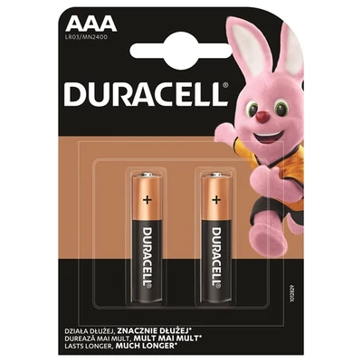 DURACELL BSC 2 db AAA elem -DL
