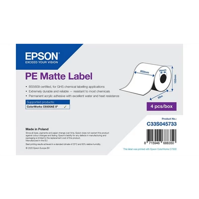 EPSON PE Matte Label Cont.R, 203mm x 55m