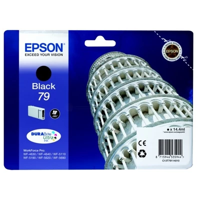 EPSON Tintapatron Singlepack Black 79 DURABrite Ultra Ink