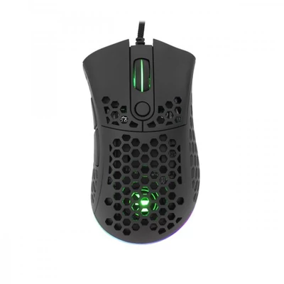 ESHARK SHURIKEN gamer/esport egér, fekete
