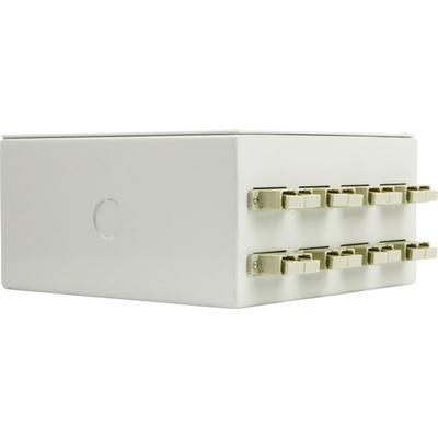 EXCEL Optikai Doboz 8 portos SC duplex MM (töltve)