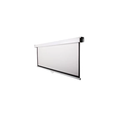 FUNSCREEN 89" (16:9) manuális fali vetítővászon (Méret: 152x200 cm, Látható méret: 111x197 cm)