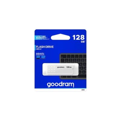 GOODRAM Pendrive 128GB, UME2 USB 2.0, Fehér