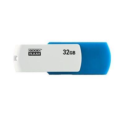 GOODRAM Pendrive 32GB, UCO2 USB 2.0, Kék-Fehér