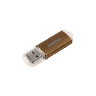 HAMA 91076, USB 2.0 Pendrive "Laeta" 32 GB, 10 MB/sec., Barna