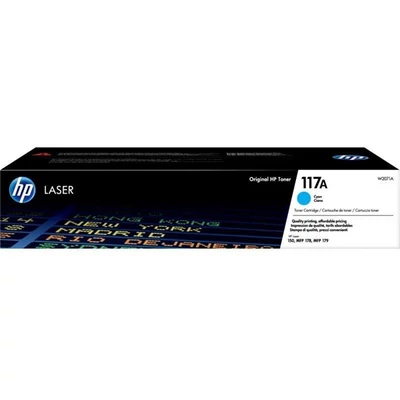 HP Toner (117A) W2071A ciánkék 700/oldal Laser 150/178/179