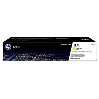 HP Toner (117A) W2072A sárga 700/oldal Laser 150/178/179