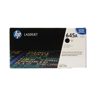 HP Toner 645A CLJ 5500 fekete 13000/oldal