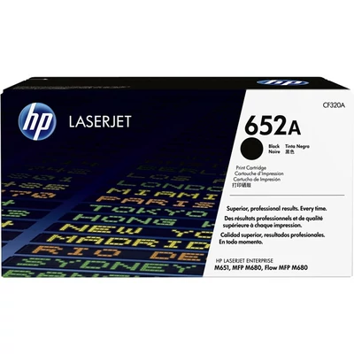 HP Toner (652A) CF320A fekete 11500/oldal