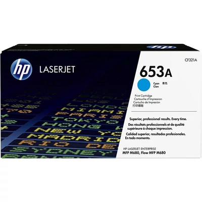 HP Toner (653A) CF321A ciánkék 16500/oldal