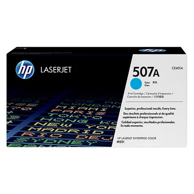 HP Toner LJ CE401A (HP507A) ciánkék, 6000/oldal