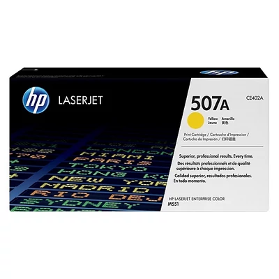HP Toner LJ CE402A (HP507A) sárga, 6000/oldal
