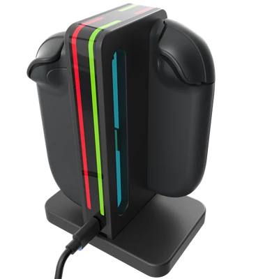 HYPERKIN Power Spire Nintendo Switch 2 Joy-Con Töltőállvány, Fekete