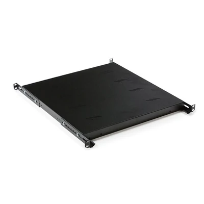 KELINE Perforált polc 1U 650mm mély 19", teherbírás: 150kg