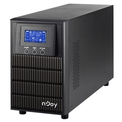 NJOY Szünetmentes ATEN PRO 2000, 2000VA, 1800W, Online, LCD display
