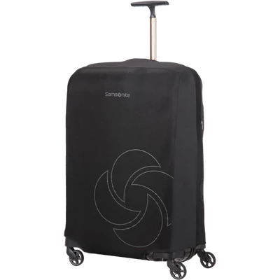 SAMSONITE Bőröndhuzat 121224-1041, FOLDABLE LUGGAGE COVER M (BLACK) -GLOBAL TA