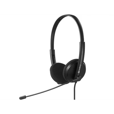 SANDBERG Headset mikrofonnal, USB-C Office Headset