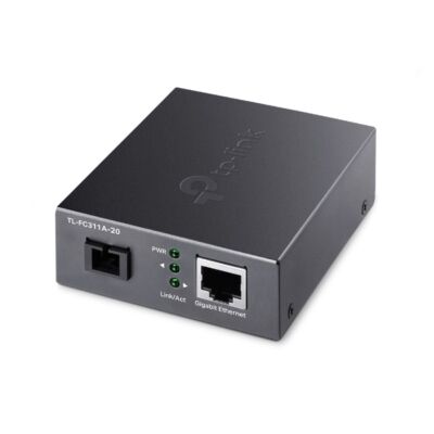 TP-LINK Optikai Media Konverter WDM 1000(réz)-1000FX(SC) Single mód, TL-FC311A-20