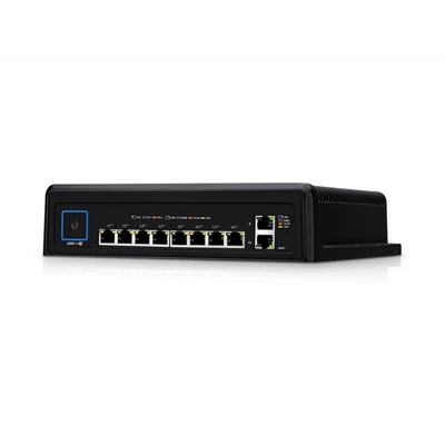 UBiQUiTi Switch 10x1000Mbps (8xPOE+), Alumínium ház, Menedzselhető, kültéri - USW-INDUSTRIAL
