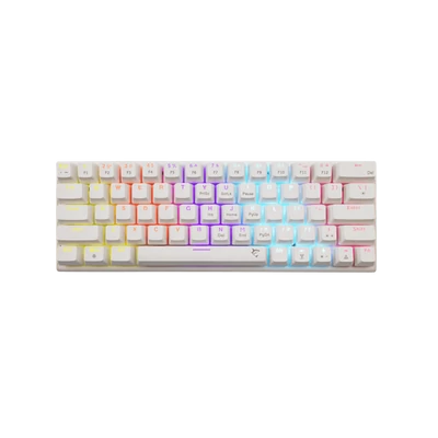 WHITE SHARK GK-002211V2-W/R-US WAKIZASHI-2-W/R-US mech.bill.angol,fehér piros switch 63bill