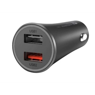 XIAOMI Autós töltő, Mi 37W Dual-Port Car Charger