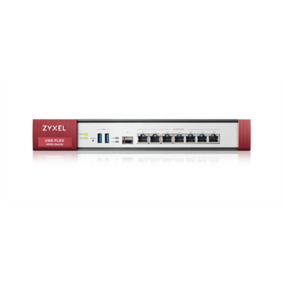 ZYXEL Tűzfal 7xLAN/WAN/DMZ (1000Mbps) 2xUSB 3.0 + 1konzol port, USGFLEX500-EU0101F