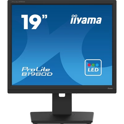 iiyama Prolite monitor, TN,  19", 1980D-B5, 1280x1024, 5:4, 250cd, 5ms, DVI/VGA