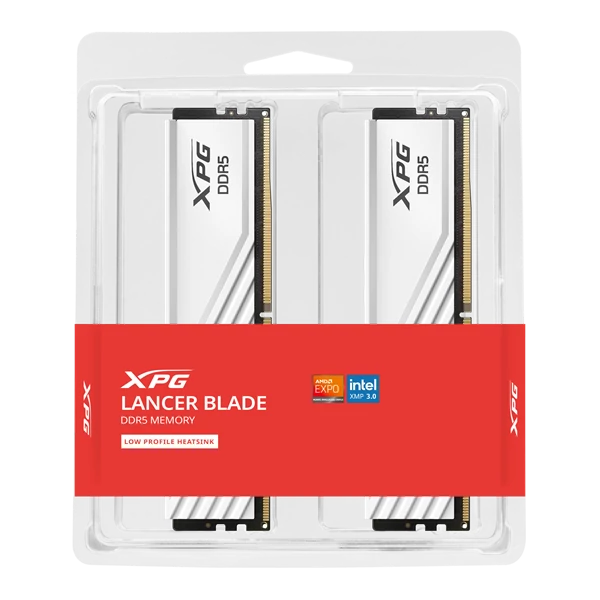ADATA Memória DDR5 16GB 5600Mhz DIMM CL46 XPG LANCER BLADE (2x8GB), White