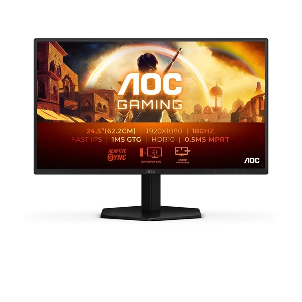 AOC Gaming 180Hz IPS monitor 24,5