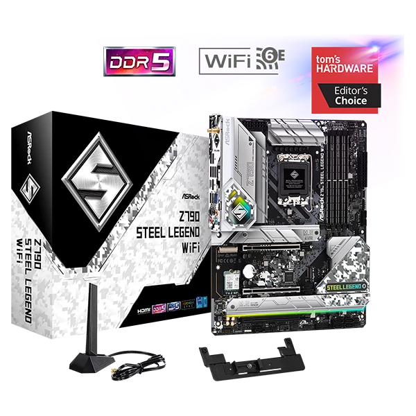 ASROCK Alaplap S1700 Z790 STEEL LEGEND WIFI INTEL Z790, ATX