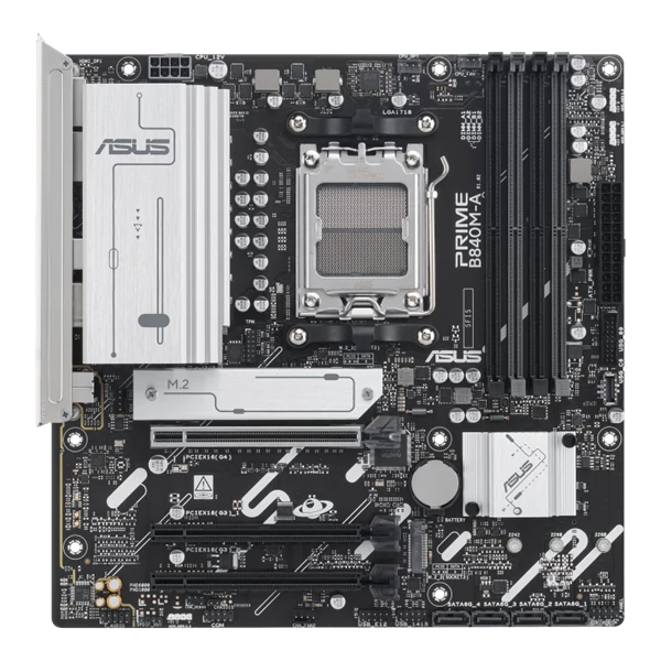 ASUS Alaplap AM5 PRIME B840M-A-CSM AMD B840, mATX