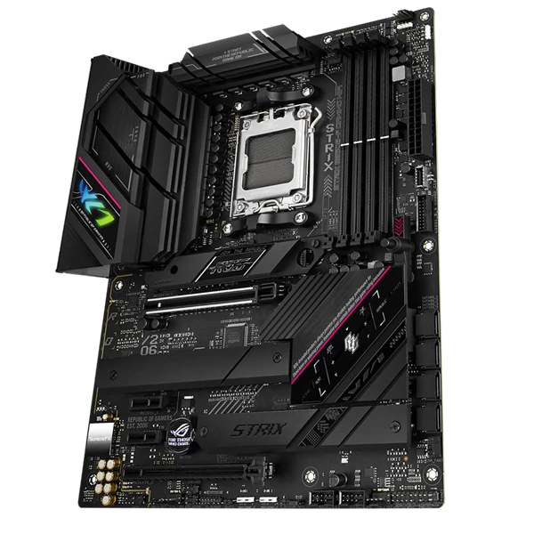 ASUS Alaplap AM5 ROG STRIX B650E-F GAMING WIFI AMD B650, ATX