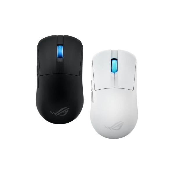 ASUS Vezetékes / Vezeték Nélküli egér ROG HARPE ACE MINI USB Optikai, Fehér 42000DPI